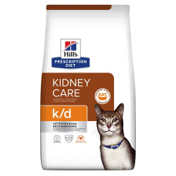 Hill's Feline k/d (Хиллс) - диета для кошек при заболевании почек, с курицей