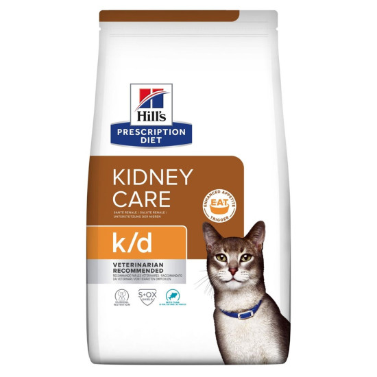 Hills Feline k/d Tuna (Хиллс) - диета для кошек при заболевании почек, с тунцом