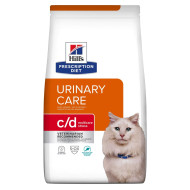 Hill's Feline c/d Urinary Stress - дієта для схильних до стресу котів при сечокам'яній хворобі, з куркою