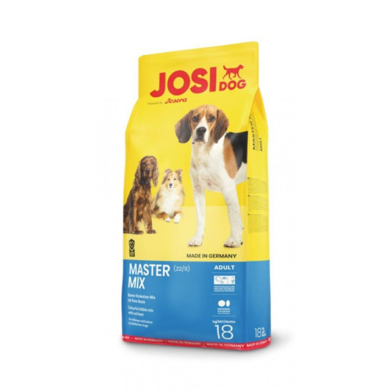 Josera JosiDog Master Mix - дорослі собаки, мікс різнокольорових гранул, з куркою