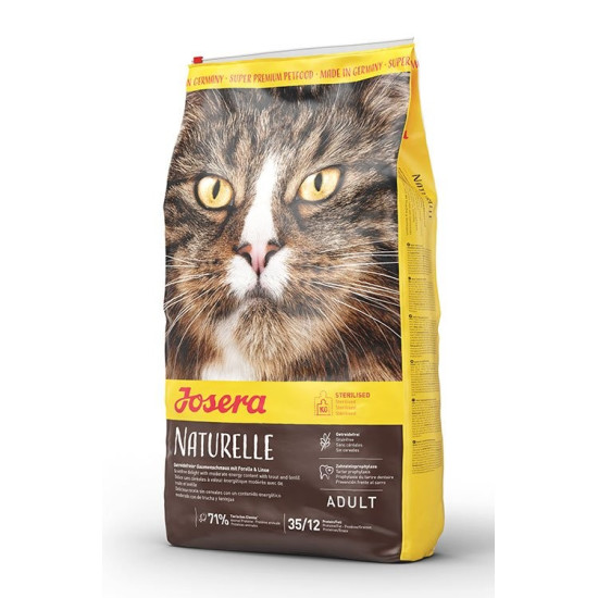 Josera Naturelle - дорослі стерилізовані кішки, з куркою та фореллю