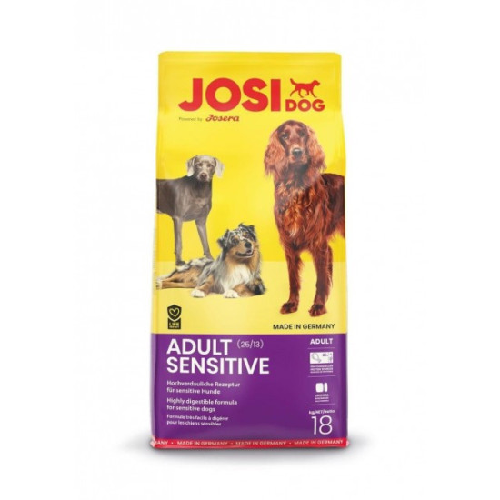 Josera JosiDog Sensitive (Йозера ЙосиДог) - взрослые собаки с чувствительным пищеварением, с курицей
