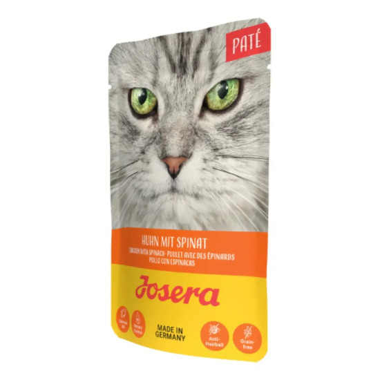 Josera Pate - консервований корм для котів, з куркою, паштет