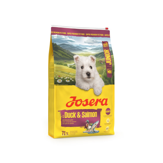 Josera MiniJunior - цуценята дрібних порід, з качкою та лососем