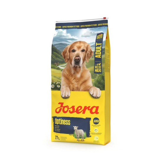 Josera Optiness (Йосера Оптинесс) - взрослые собаки, переборчивые в еде, с курицей и ягнёнком
