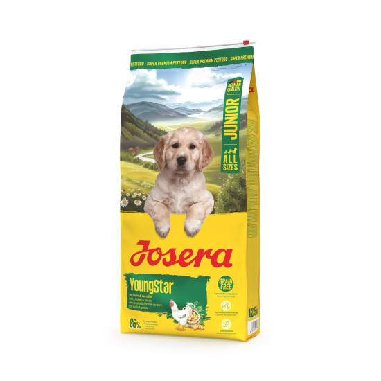 Josera Junior YoungStar - цуценята та дорослі собаки, з куркою