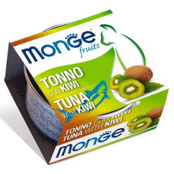 Monge Cat Fruits Tuna with Kiwi (Монж Фрутс) - консервований корм для котів, з тунцем, шматочки в соусі