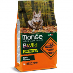 Monge BWild Grain Free All Breeds Adult Duck (Монж БіВайлд) - дорослі собаки середніх та великих порід, з качкою