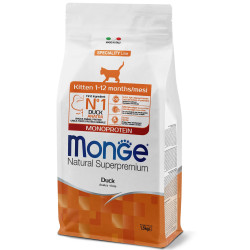 Monge Cat Natural Superpremium Monoprotein Kitten Duck (Монж Натурал) - кошенята, з качкою
