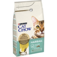 Cat Chow Special Care Hairball Control (Кет Чау) - взрослые кошки, шерстевыводящий, с курицей