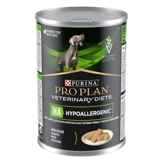 Pro Plan Veterinary Diets HA Hypoallergenic (Про План) - консервированная диета для собак при пищевой аллергии