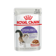 Royal Canin Sterilised (Роял Канин) - консервированный корм для стерилизованных кошек, кусочки в соусе