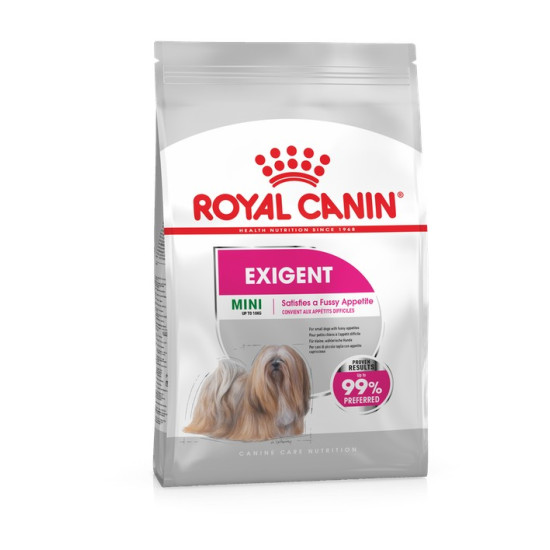 Royal Canin Mini Exigent - дорослі собаки дрібних порід, вередливі в їжі