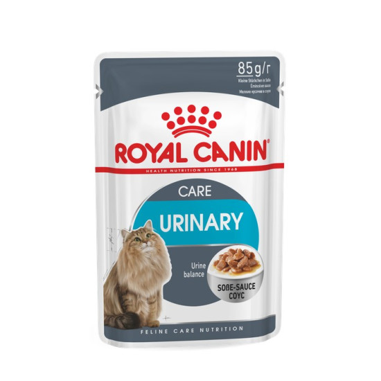 Royal Canin Urinary Care (Роял Канин Уринари Кеир) - консервированный корм для кошек, кусочки в соусе