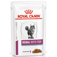 Royal Canin Renal Feline Fish - консервованая дієта для котів при захворюваннях нирок, з рибою