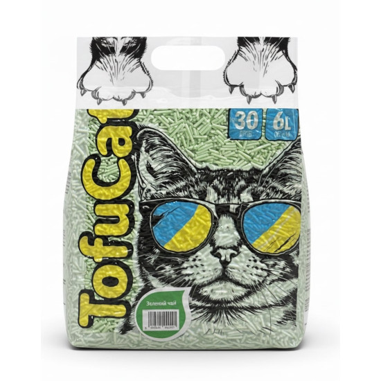 TofuCat  біорозкладний наповнювач для котячого туалету