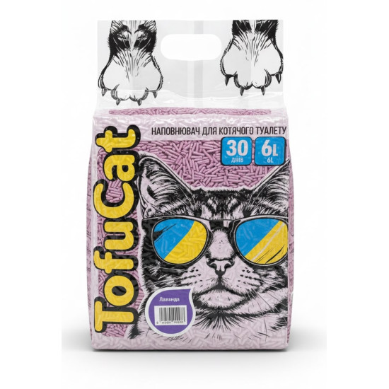 TofuCat  біорозкладний наповнювач для котячого туалету