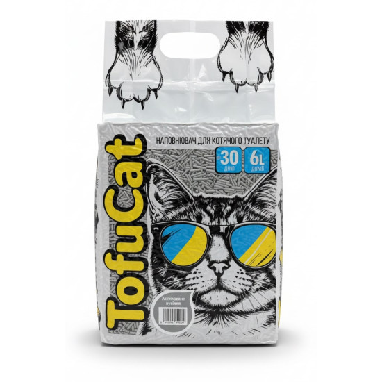 TofuCat  біорозкладний наповнювач для котячого туалету
