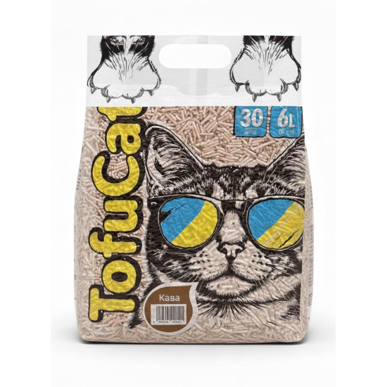 TofuCat  біорозкладний наповнювач для котячого туалету