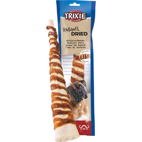 Trixie Buffalo Tail - ласощі для собак, хвіст буйвола мясом буйвола
