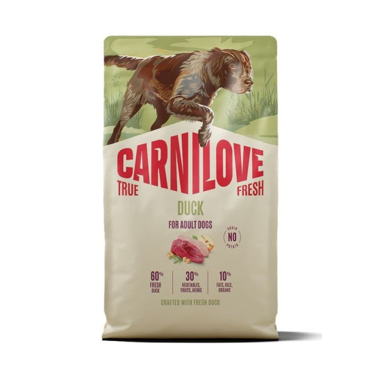 Carnilove True Fresh Dog Duck (Карнілав) - дорослі собаки, з качкою