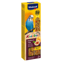 Vitakraft Kracker Original (Витакрафт) - лакомство для волнистых попугаев, крекер с инжиром и абрикосом