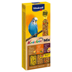 Vitakraft Kracker Original (Витакрафт) - лакомство для волнистых попугаев, крекер с мёдом, фруктами и яйцом