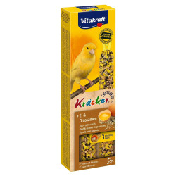 Vitakraft Kracker Original (Витакрафт) - лакомство для канареек, крекер с яйцом