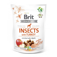 Brit Care Dog Crunchy Cracker Insects - ласощі для малоактивних собак, з протеїном комах та індичкою