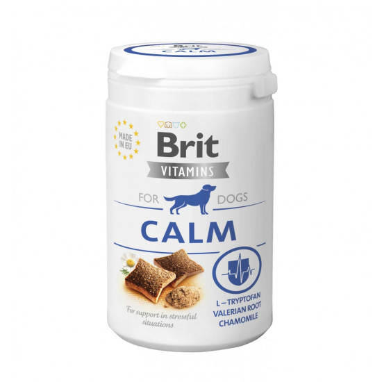 Brit Vitamins Calm (Брит) - добавка от стресса и беспокойства для собак
