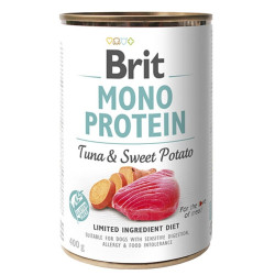 Brit Mono Protein - консервований корм для собак, з тунцем та картоплею