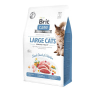 Brit Care Cat GF Large cats Power & Vitality (Брит Кеир) - взрослые кошки крупных пород, с курицей и уткой