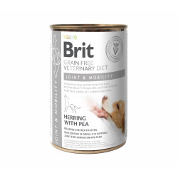 Brit Veterinary Diet Joint & Mobility (Брит Мобилити) - диета для собак при заболеваниях опорного аппарата, с селдью и горохом