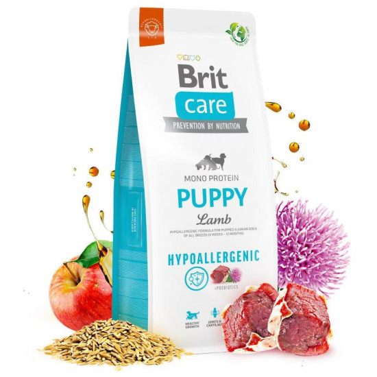 Brit Care Dog Hypoallergenic Puppy (Брит Кеир) - щенки всех пород, с ягнёнком