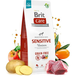 Brit Care Dog Grain-free Sensitive - дорослі собаки з чутливим травленням, з оленіною