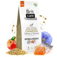 Brit Care Dog Hypoallergenic Dog Show Champion (Брит Кеир) - для выставочных собак, с лососем