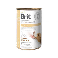 Brit Veterinary Diet Hepatic (Брит Гепатик) - диета для собак при заболеваниях печени, с индейкой и горохом