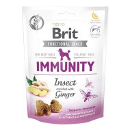 Brit Care Dog Snack Immunity - лакомство для собак, для иммунитета, с протеином насекомых и имбирём