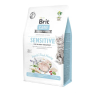 Brit Care Cat GF Insect (Брит Кеир) - взрослые кошки, склонные к аллергии, с сельдью и протеином насекомых