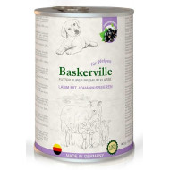 Baskerville (Баскервиль) - консервированный корм для щенков, с ягненком и смородиной