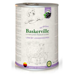 Baskerville (Баскервиль) - консервированный корм для щенков, с ягненком и смородиной