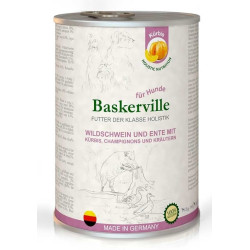 Baskerville (Баскервіль) - консервований корм для собак, з кабаном, качкою, гарбузом, печерицями та зеленню