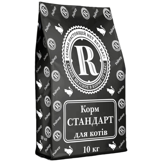 Ройчер Стандарт - дорослі коти, з куркою