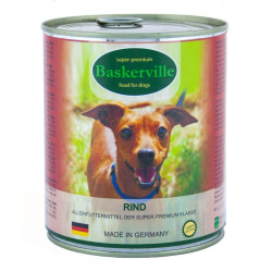 Baskerville (Баскервиль) - консервированный корм для  собак, с говядиной