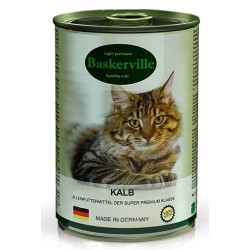 Baskerville (Баскервіль) - консервований корм для котів, з телятиною